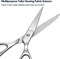 Tailor Fabric Sewing Scissors - 8" Professional Forged Stainless Steel Heavy Duty Metal Shears All Purpose, Crafting Ultra Sharp Scissors for Dressmaking Upholstery Cloth Leather and Felt